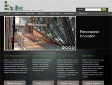 Tablet Screenshot of builteccorp.com